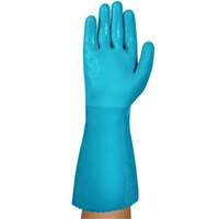 Gants r&eacute;sistants aux produits chimiques AlphaTec 04-003, Taille 8, 14" lo, Nitrile/PVC, Doublure en Molleton, Gant de calibre hiver Duraquip Inc