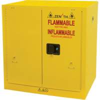 Armoire pour produits inflammables, 22 gal., 2 Porte(s), 35" La x 35" h x 22" p SGU464 | Duraquip Inc