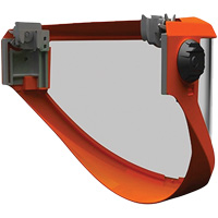 Salisbury  PrismShield&reg; Faceshield, Polycarbonate, Bronze Tint Duraquip Inc