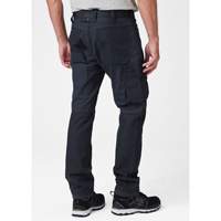 Oxford Service Pants, Poly-Cotton, Navy Blue, Size 30, 30 Inseam Duraquip Inc
