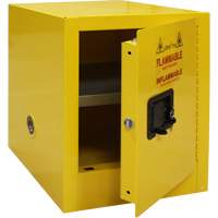 Armoire pour produits inflammables, 4 gal., 1 Porte(s), 17" La x 22" h x 18" p Duraquip Inc