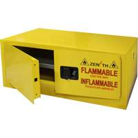 Flammable Storage Cabinet, 12 gal., 2 Door, 43" W x 18" H x 18" D Duraquip Inc