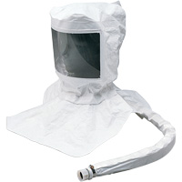 Replacement Tyvek<sup>®</sup> Maintenance Free Hood Assembly with Suspension, Universal, Soft Top, Single Shroud SGU785 | Duraquip Inc