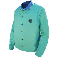 Veste de soudage Gander Brand Banox FR, Coton, Grand, Vert Duraquip Inc