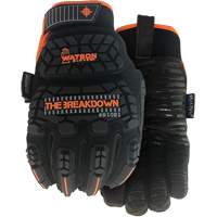The Breakdown Cut Resistant Work Gloves, Size Small, Aramid/Polyester/Stainless Steel Shell, ASTM ANSI Level A5 Duraquip Inc