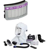 Versaflo Easy Clean PAPR Kit, Loose Fitting Hood & Faceshield, Lithium-Ion Battery Duraquip Inc