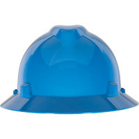 V-Gard&reg; Slotted Full-Brim Hardhat, Pinlock Suspension, Non-Vented Duraquip Inc