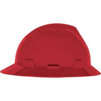 V-Gard&reg; Slotted Full-Brim Hardhat, Pinlock Suspension, Non-Vented Duraquip Inc
