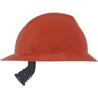 Casque de s&eacute;curit&eacute; &agrave; fente et bordure compl&egrave;te V-Gard, R&eacute;pond aux normes CSA type 1, Suspension Rochet, Non ventil&eacute; Duraquip Inc