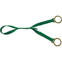 Extension avec anneau en D double, Anneau en D, Usage Temporaire Duraquip Inc