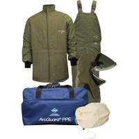 Arcguard Revolite Arc Flash Kit with Lift Front Hood, PPE Category Level 4, 40 cal/cm² Arc Rating SGV553 | Duraquip Inc