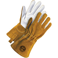 Gants de soudage &agrave; l'arc TIG, Cuir fleur de ch&egrave;vre, Taille T-Grand Duraquip Inc