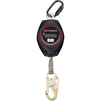Dynamic Self-Retracting Lifeline, 20', Dyneema&reg;, Swivel Duraquip Inc