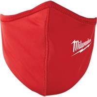 2-Layer Face Mask, Nylon/Polyester/Spandex, Red Duraquip Inc