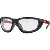 Performance Safety Glasses with Gaskets, Clear Lens, Anti-Fog/Anti-Scratch, ANSI Z87+/Meets/Exceeds CSA Z94.3 Duraquip Inc