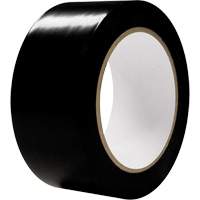 Aisle Marking Tape, 2" x 108', PVC, Black SGX043 | Duraquip Inc