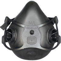 Comfort-Air&reg; 400Nx Half Mask without Exhalation Valve, Elastomer/Rubber, Small/Medium Duraquip Inc