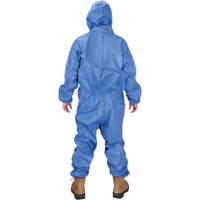 Hooded Coveralls, Medium, Blue, SMS Duraquip Inc