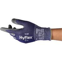 HyFlex&reg; 11-561 Cut Resistant Gloves, Size 5, 15 Gauge, Nitrile Coated, Intercept Shell, EN 388 Level C Duraquip Inc