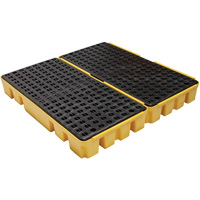 Low Profile Spill Pallet, 51 US gal. Spill Capacity, 49" x 48" x 6.5" Duraquip Inc