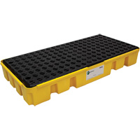 Low Profile Spill Pallet, 25.5 US gal. Spill Capacity, 49" x 24" x 6.5" Duraquip Inc