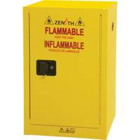 Armoire de rangement pour a&eacute;rosols inflammables, 12 gal., 1 Porte(s), 23" La x 35" h x 18" p Duraquip Inc