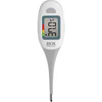 Thermomètre à grand afficheur avec indicateur luminescent de fièvre, Numérique SGX699 | Duraquip Inc