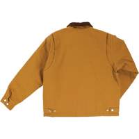 Duck Chore Jacket, Men's, Small, Brown Duraquip Inc