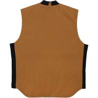 Gilet &agrave; moto WV04, Hommes, Petit, Brun Duraquip Inc