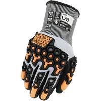 SpeedKnit M-Pact&reg; Cut-Resistant Impact Gloves, Size 7/Small, 18 Gauge, Nitrile Coated, HPPE/Tungsten Shell, ASTM ANSI Level A5/EN 388 Level E Duraquip Inc