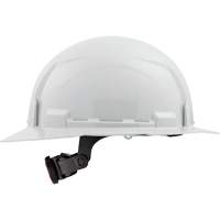 Full Brim Hardhat with 6-Point Suspension System, Ratchet Suspension, ANSI Type I/CSA Type 1 Duraquip Inc