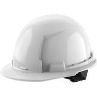 Front Brim Hardhat, Meets CSA Type 1, Ratchet Suspension, Non-Vented Duraquip Inc