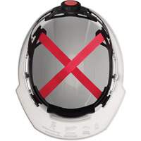 Front Brim Hardhat, Meets CSA Type 1, Ratchet Suspension, Non-Vented Duraquip Inc