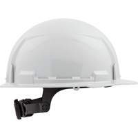 Front Brim Hardhat, Meets CSA Type 1, Ratchet Suspension, Non-Vented Duraquip Inc