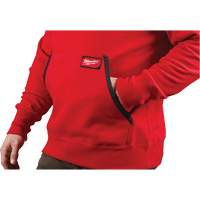 Chandail &agrave; capuchon lourd, Hommes, Petit, Rouge Duraquip Inc