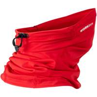 Workskin Neck Gaiter, Red, Polyester Duraquip Inc