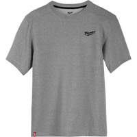 T-shirt de travail hybride, Hommes, Petit, Gris Duraquip Inc