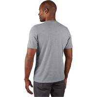 T-shirt de travail hybride, Hommes, Petit, Gris Duraquip Inc