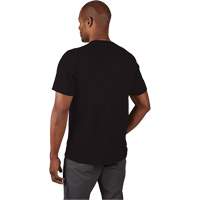 T-shirt de travail hybride, Hommes, Petit, Noir Duraquip Inc
