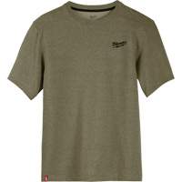 T-shirt de travail hybride, Hommes, Petit, Vert Duraquip Inc