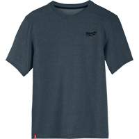T-shirt de travail hybride, Hommes, Petit, Bleu Duraquip Inc