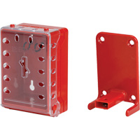 Boîte de verrouillage ultra compacte, Rouge SGZ621 | Duraquip Inc