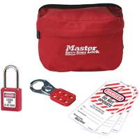 Personal Lockout Kit with Zenex Thermoplastic Padlock, 6 Components Duraquip Inc