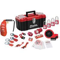 Premier Lockout Kit with Zenex Thermoplastic Locks, Electrical Kit, 21 Components Duraquip Inc