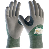 ATG MaxiCut&reg; Engineered Yarn Cut Resistant Gloves, Size Large, 15 Gauge, Nitrile Coated, Engineered Yarn Shell, ASTM ANSI Level A2/EN 388 Level 3/EN 388 Level B Duraquip Inc