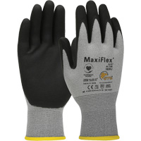 ATG MaxiFlex&reg; Elite Ultra Lightweight Touchscreen Compatible Gloves, Large, Nitrile Coating, 18 Gauge, Nylon Shell Duraquip Inc