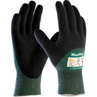 ATG MaxiFlex&reg; Cut Seamless Cut Resistant Gloves, Size Large, 15 Gauge, Nitrile Coated, Engineered Yarn Shell, ASTM ANSI Level A2/EN 388 Level 3/EN 388 Level B Duraquip Inc