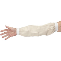 Sleeves, 18", Cotton, White Duraquip Inc