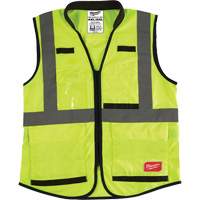 Veste de s&eacute;curit&eacute; haute performance, Jaune lime haute visibilit&eacute;, 4T-Grand/5T-Grand Duraquip Inc