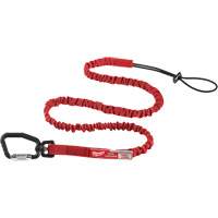 Extended Reach Locking Tool Lanyard, Bungee, Carabiner/Loop Duraquip Inc